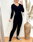 Hoodies top and leggings set