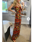 Leopard Print Maxi Dress