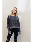 Black & Brown Stripe Knitted Jumper