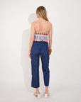 Check Print Jumpsuits (Pink)