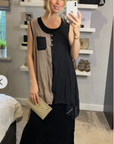 Chiffon top Maxi Dress