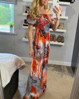 Floral Print Maxi dress