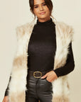 Faux Fur Gilet (Grey)