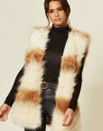 Faux Fur Gilet (BROWN)