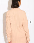 Cotton blend Duben shirt and shorts in relaxed fit co-ords Suits in Orange