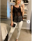 Lace Chiffon Top Shirt