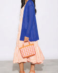 Relax Holiday fine knitted cardigan (Royal Blue)