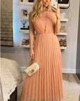 Pleated Maxi dress