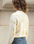 Christmas Tree Red / Cream Fluffy Jumper