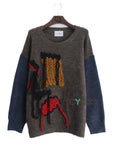 Fringe cable knit Jumper