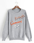 Sequin embellished jumper