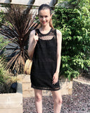 Crochet Dress (Black)