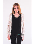 Floral Crochet Cardigan (3A)