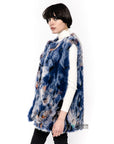 Plus Size Soft Faux Fur oversize long Gilet