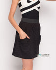Floral Lace Skater Skirts