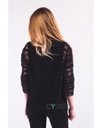 Crochet Cardigan (Black)