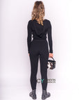 Hoodies top and leggings set