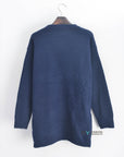 Face logo plain jumper (Grey)