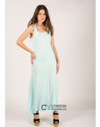 Sleeveless Jersey Maxi dress