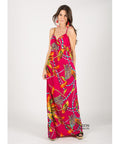 Chain Print Maxi Dress