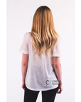 Gold Print T-shirt with Pocket (BLACK)