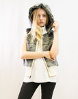 Faux Fur Jacket (Green)