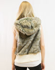 Faux Fur Jacket (Green)