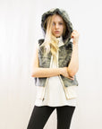 Faux Fur Jacket (Grey)