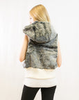 Faux Fur Jacket (Grey)