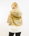 Faux Fur Jacket (Leopard print)