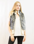 Faux Fur Jacket (Mix Grey)