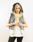 Faux Fur Jacket (Mix Grey)
