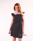 Dot Dot Print Dress