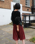Leather Tassel Jumper