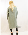 Wool blend jacket coat