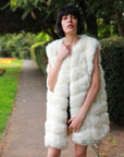 Plus Size Faux Fur Gilet