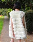 Plus Size Faux Fur Gilet