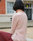 Floral & Pearl Embellished Knitted Jumper