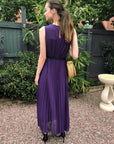 Pleated Maxi dress