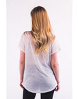 Gold Eagle embellished T-shirt (White)