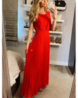 Pleated Maxi dress