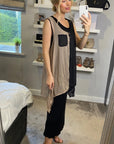 Chiffon top Maxi Dress