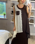 Chiffon top Maxi Dress