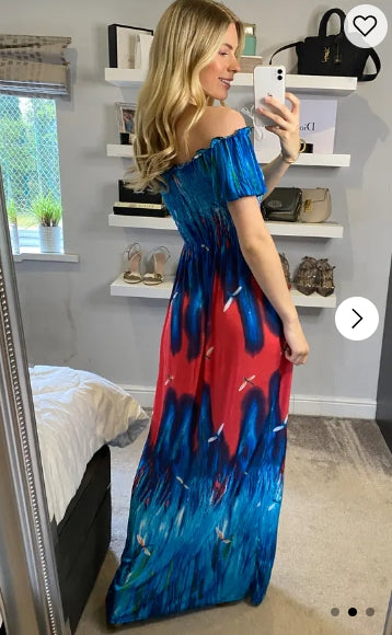 Floral Print Maxi dress