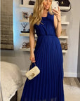 Pleated Maxi dress