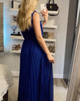 Pleated Maxi dress