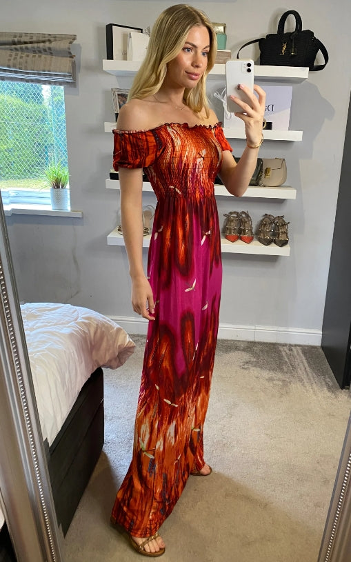 Floral Print Maxi dress