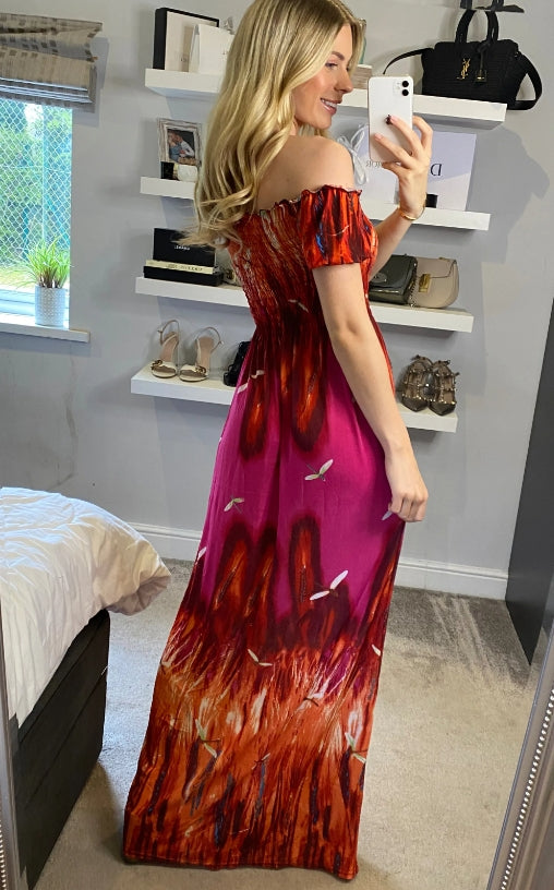 Floral Print Maxi dress