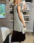 Chiffon top Maxi Dress