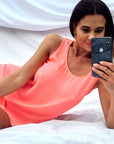 Bright Pink Vest Top